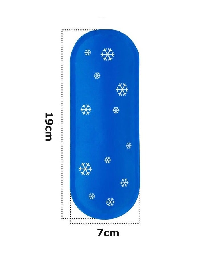 فولانري عبوات الثلج للأنسولين، 4 قطع من عبوات الثلج المبردة القابلة لإعادة الاستخدام لحقيبة تخزين برودة الأنسولين لمرضى السكري، عبوات الثلج لحالات السفر لمرضى السكري، لمعظم حقائب السفر المعزولة للأدوية - Image 2