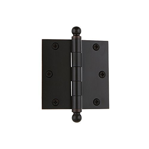 GRANDEUR Nostalgic Warehouse Ball-Tip Residential Door Hinge with Square Corners - Image 2
