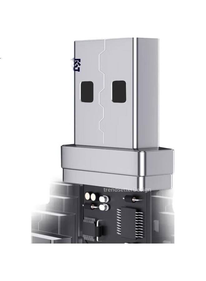 Trendsetter Razer Mouse Charging Cable For Razer Viper Ultimate, Razer Basilisk Ultimate, Razer Viper V2, Razer Viper Professional Wireless Mouse, Braided Android Connection Cable, 2 Meters - Image 1