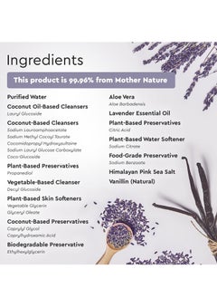 puracy Puracy Organic Hand Soap, Professional Hand Washers We've All Become, Moisturizing Natural Gel Hand Wash Soap, Liquid Hand Soap Refills for Soft Skin (Refill Lavender & Vanilla, 48 Ounce)  - Image 4