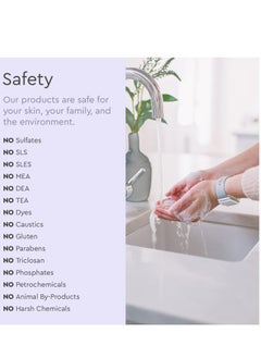 puracy Puracy Organic Hand Soap, Professional Hand Washers We've All Become, Moisturizing Natural Gel Hand Wash Soap, Liquid Hand Soap Refills for Soft Skin (Refill Lavender & Vanilla, 48 Ounce)  - Image 5