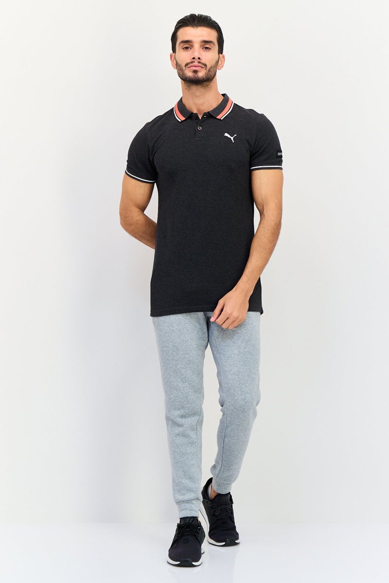 PUMA Men Sportswear Fit Short Sleeve Outdoor Polo Shirt, Grey - Image 4