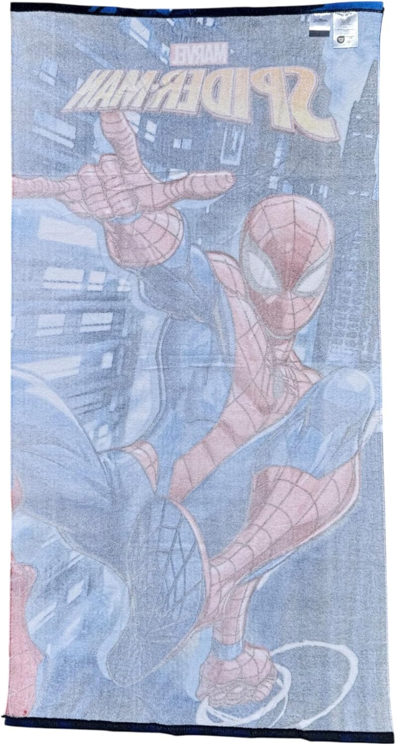 Cartoon Marvel Spiderman Beach Towel Microfiber Polyester 240gsm Beach Towel Pool Kids Size 70x140cm - Image 4