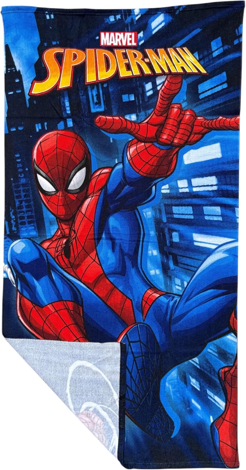 Cartoon Marvel Spiderman Beach Towel Microfiber Polyester 240gsm Beach Towel Pool Kids Size 70x140cm - Image 5