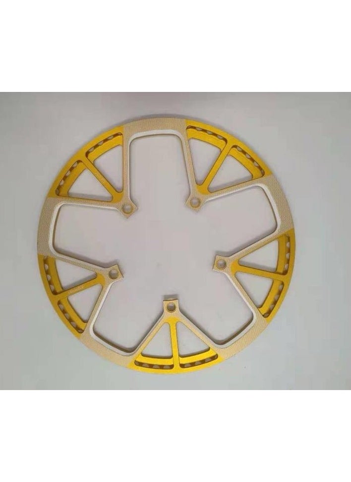 Litepro Chainring 60T Gold 130Bcd Folding Bike  - Image 1