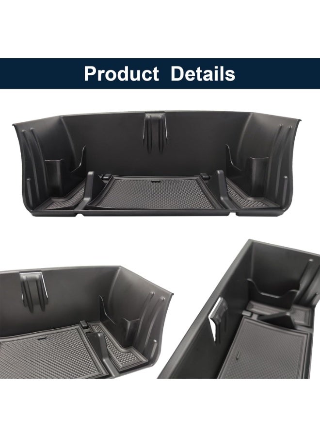 " for Land Rover Defender Accessories 2020-2022 Center Console Organizer Tray for Defender 90 110 130 2021 Interior Storage Box with Glasses Shelf/Phone Stand/Cards Slot (Gear Shift Organizer) - Image 3