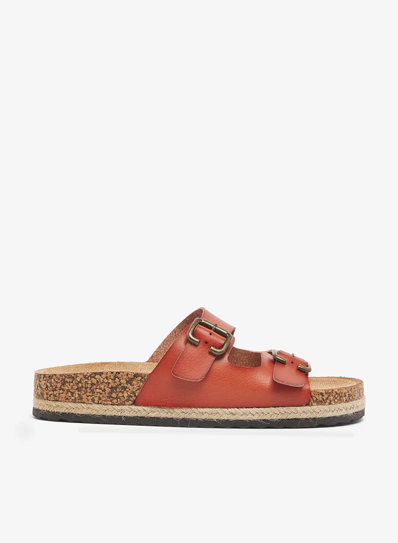 Double Strap Sandal Slide