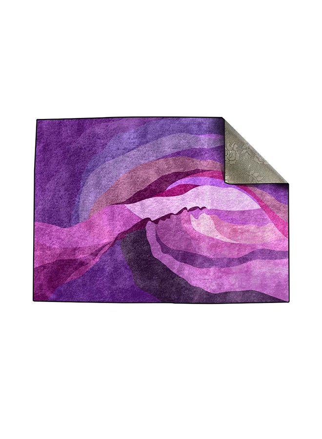 RIZARIES سجادة مركزية من قماش أرجواني، مستطيلة الشكل - Image 3