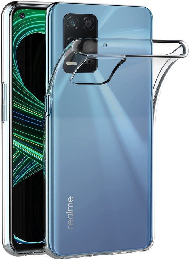 MaiJin Case for OPPO Realme 8 5G / Realme V13 5G (6.5 inch) Soft TPU Rubber Gel Bumper Transparent Back Cover - Image 1