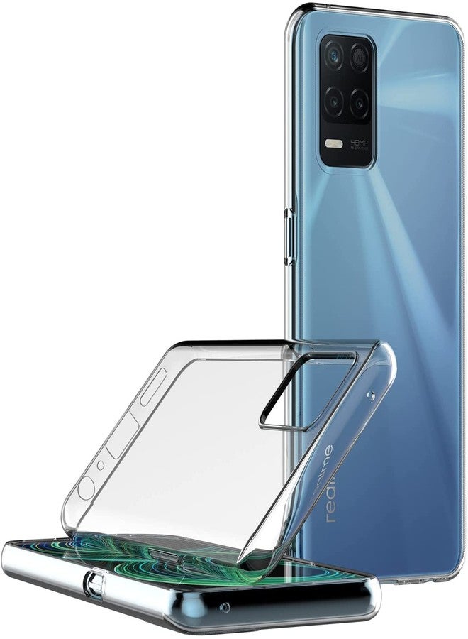 MaiJin Case for OPPO Realme 8 5G / Realme V13 5G (6.5 inch) Soft TPU Rubber Gel Bumper Transparent Back Cover - Image 3