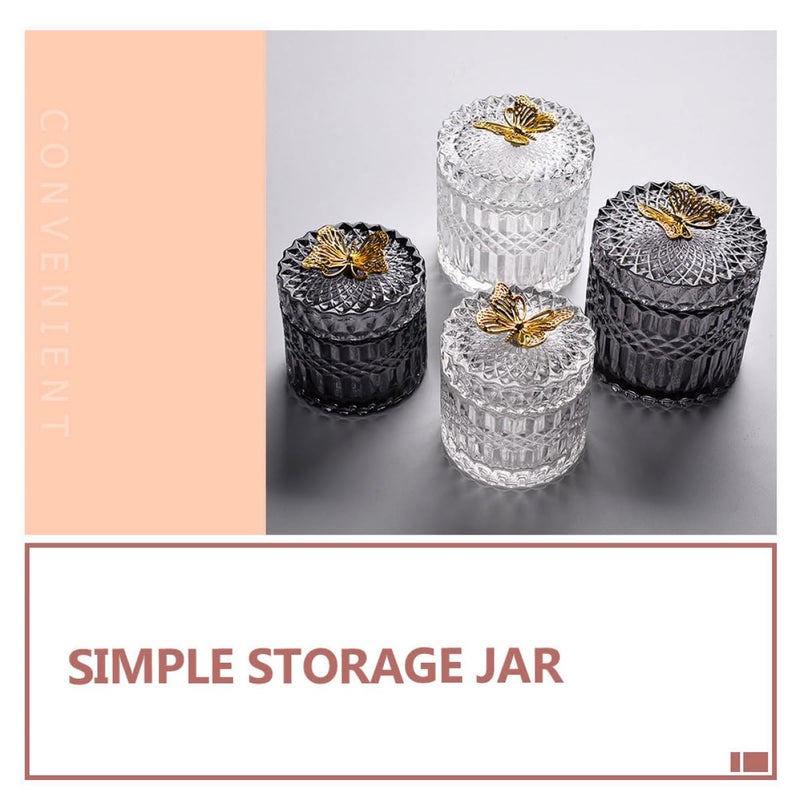 Large Glass Candy Jar With Lid Storage Container For Snacks Food Organization 64 Oz - Image 5