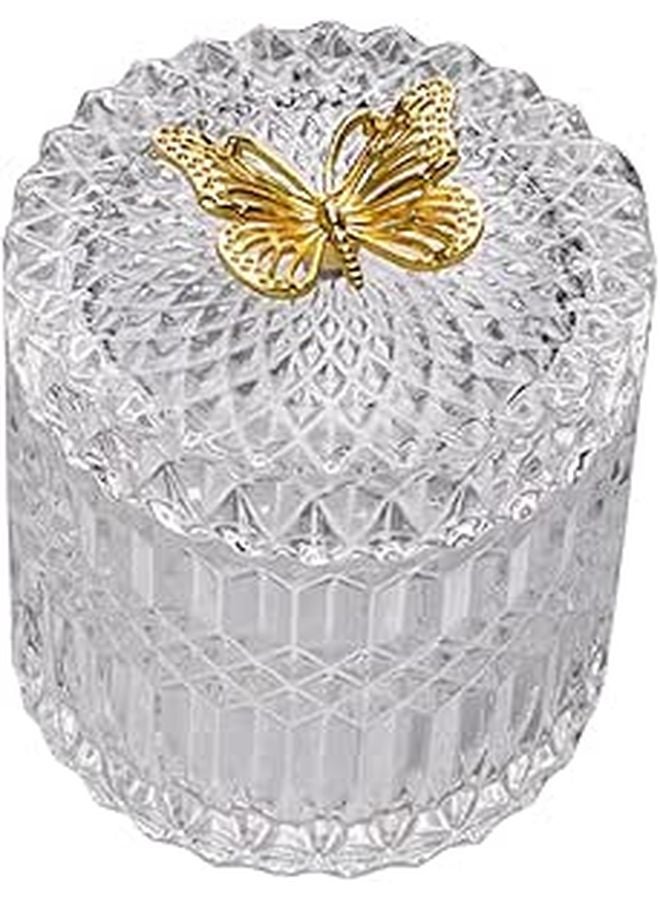 Large Glass Candy Jar With Lid Storage Container For Snacks Food Organization 64 Oz - Image 1