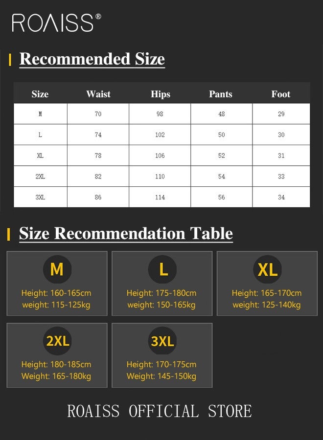 Men Sport Shorts with Multiple Pockets, Comfortable Straight Leg Pants for Men, Solid Short Pants with Adjustable Drawstring and Elastic Waistband, Suitable for Active Lifestyles and Casual Occasions image 8