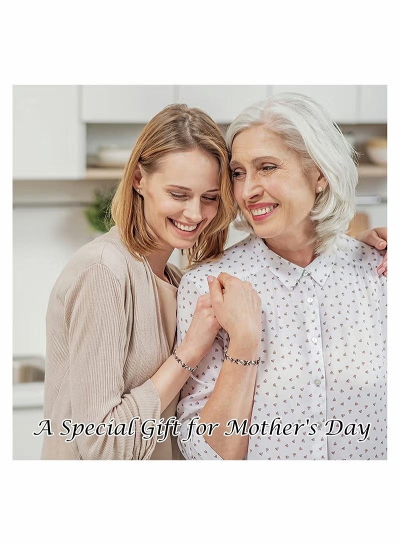 Copper Bracelet for Women Crystal Link Chain Charm Jewelry Gift 3500 Gauss Magnets with - Image 3