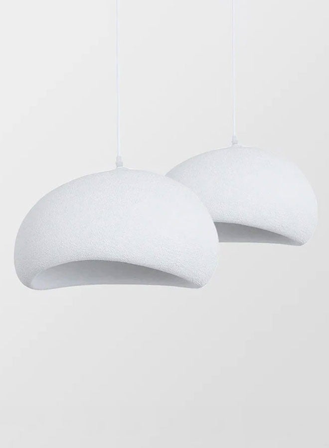ٍSiera Light Camara fiberglass pendant lighting in white and size 60 cm S001  - Image 1