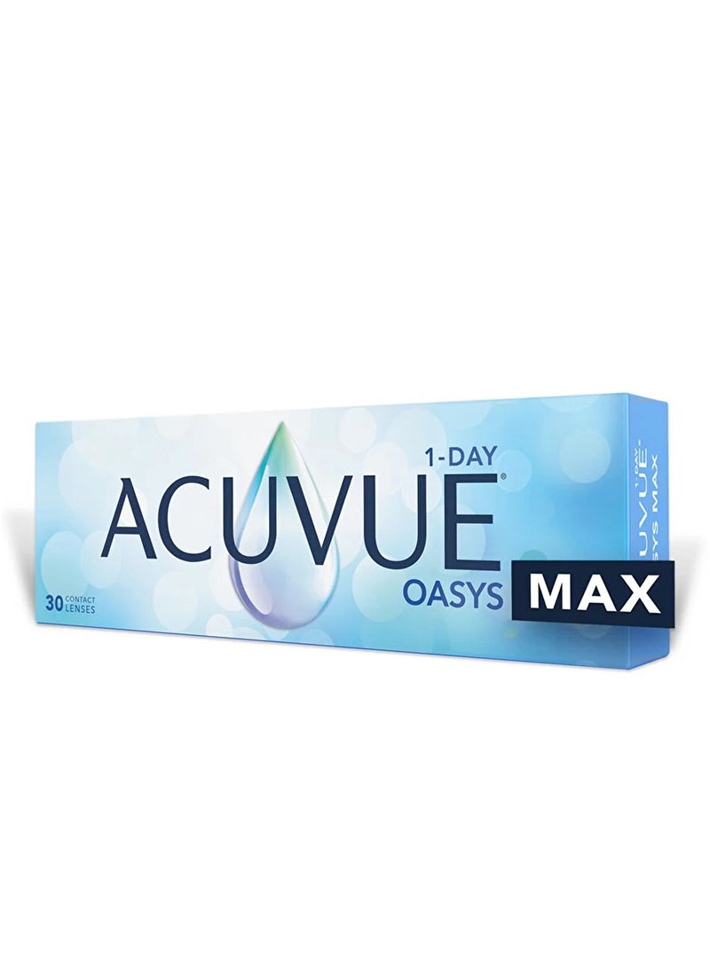 ACUVUE OASYS MAX ONE DAY 30PC 8.5 -3.75 - Image 1