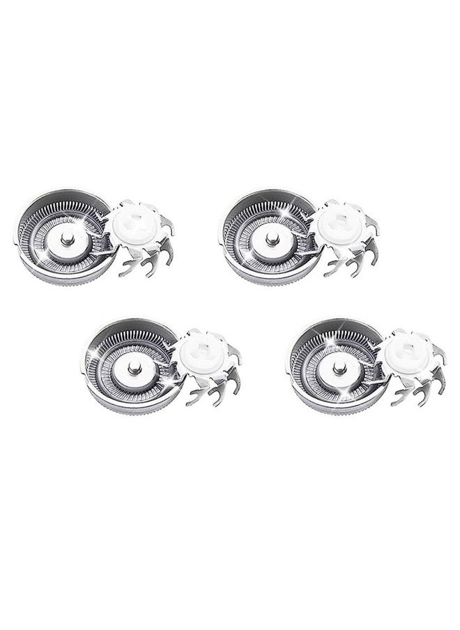 Generic - 4 Pc Electric Shaver Head Replacement Blades. Compatible With Pitbull Diamond Pro, Pitbull Gold Pro, Pitbull Silver Pro, Pitbull Carver Pro, Palm, Pitbull Platinum Pro, Skull Shavers. - Image 1
