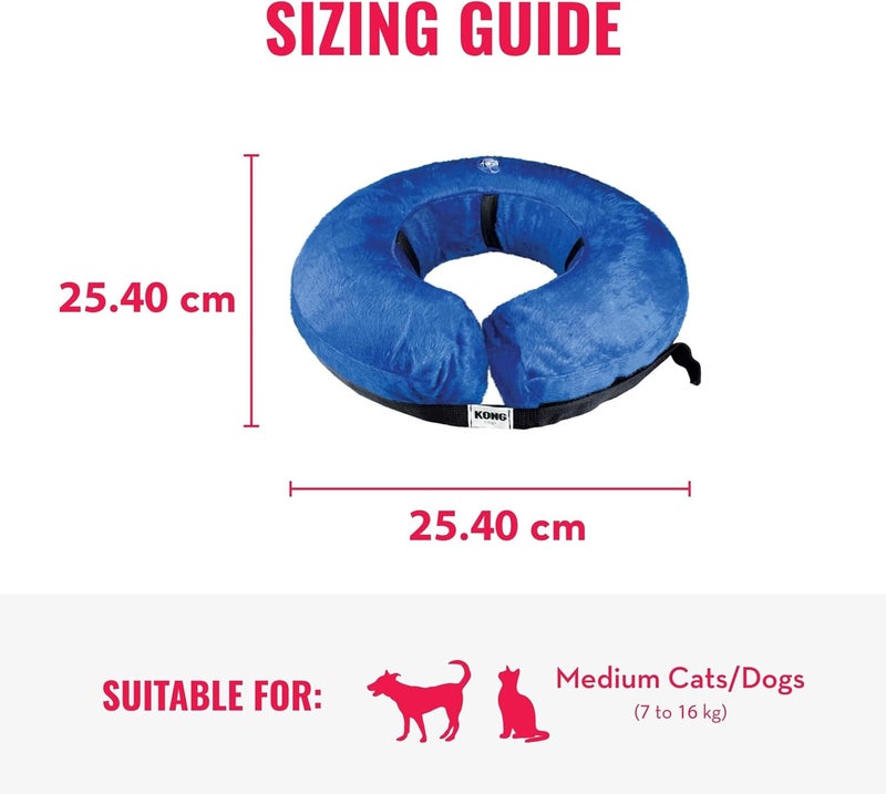 KONG Cloud E-Collar for Dogs and Cats - Medium Size, Soft and Comfortable Recovery Collar - Image 3