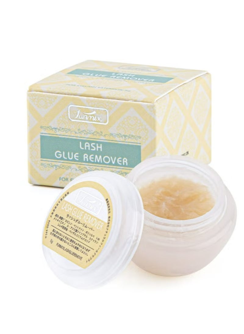 Eyelash Adhesive Remover Cream, Eyelash Extension Remover,Portable Eyelashes Grafting Eyelash Extension Glue Remover Adhesive Gel Removing Cream - Image 1