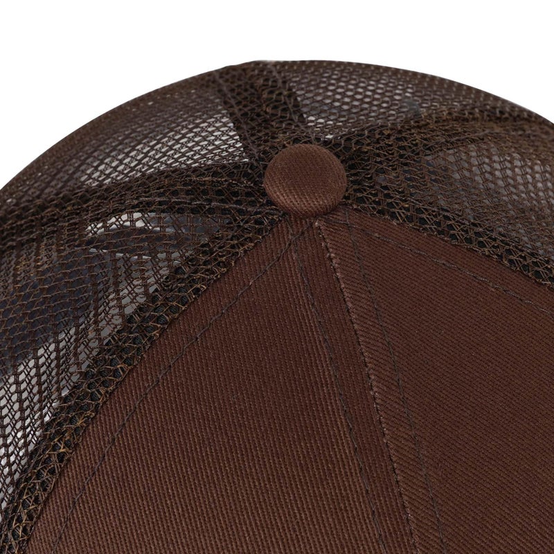 THIN MOUTH Christian Jesus Cross Hat - Faith Hats for Men Women - Religious Gifts for Thanksgiving Christmas - Cross Brown - Image 5