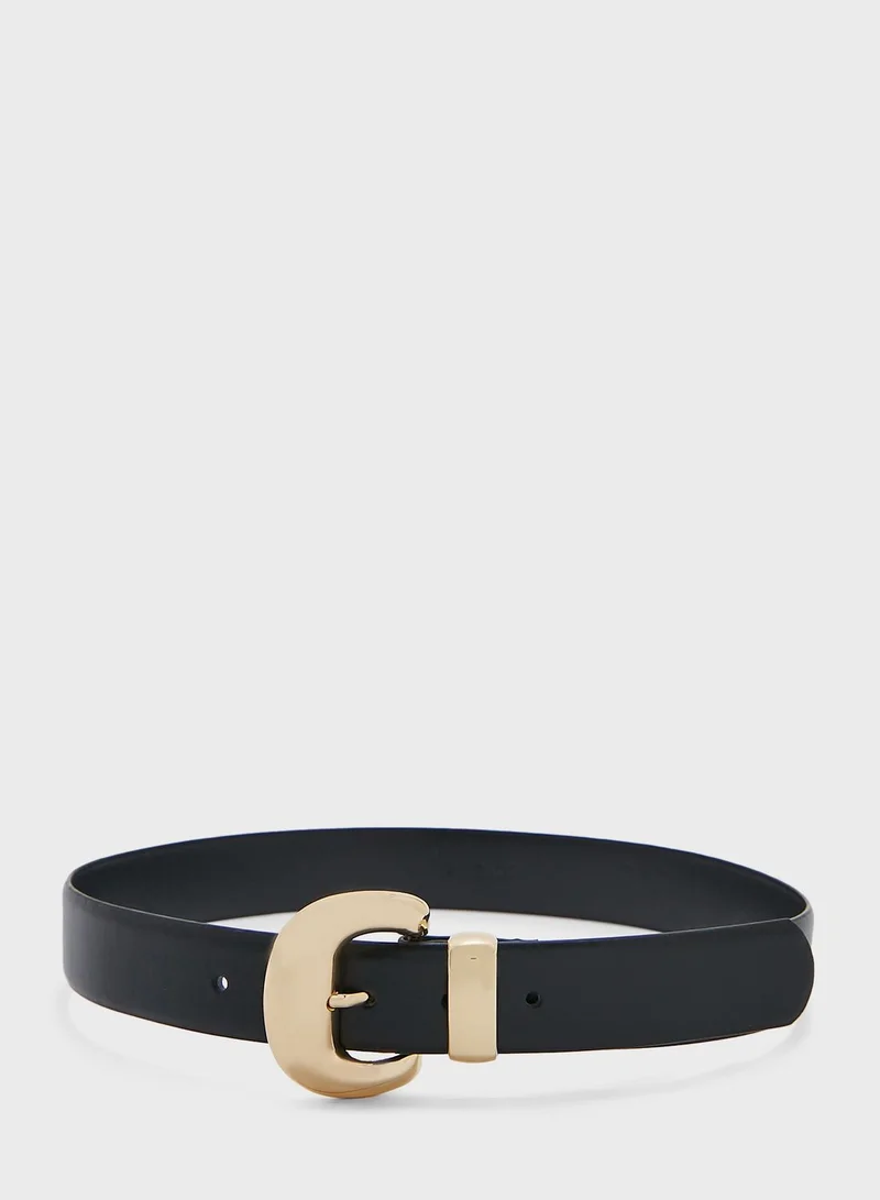 MANGO Apen Allocated Hole Belt