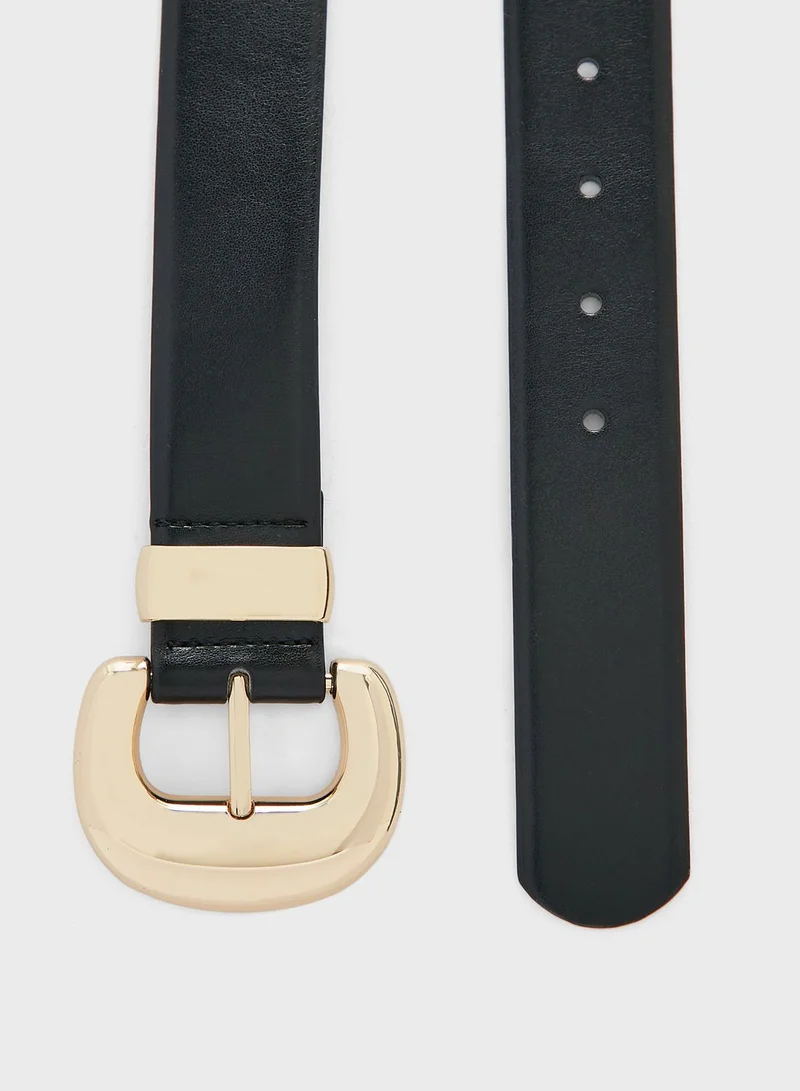 MANGO Apen Allocated Hole Belt