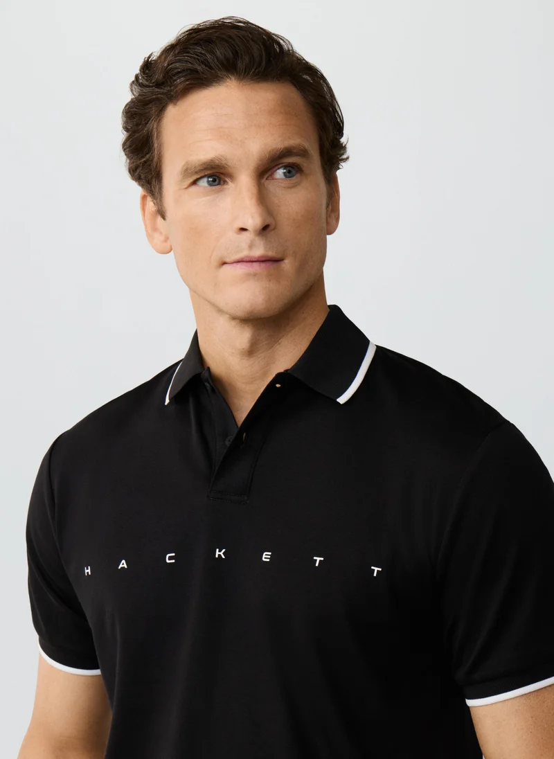 Hackett  Classic Fit Short Sleeve Branded Polo for Men | Best Price UAE