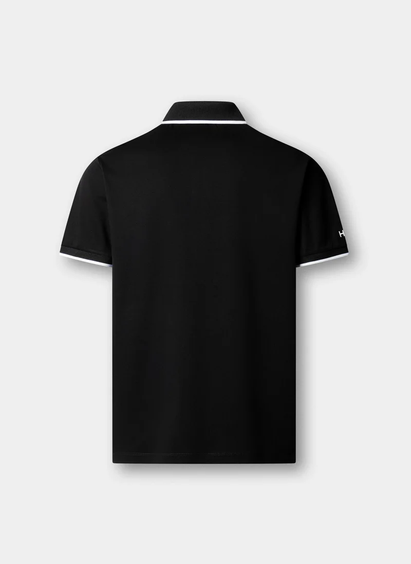 Hackett Classic Fit Short Sleeve Branded Polo
