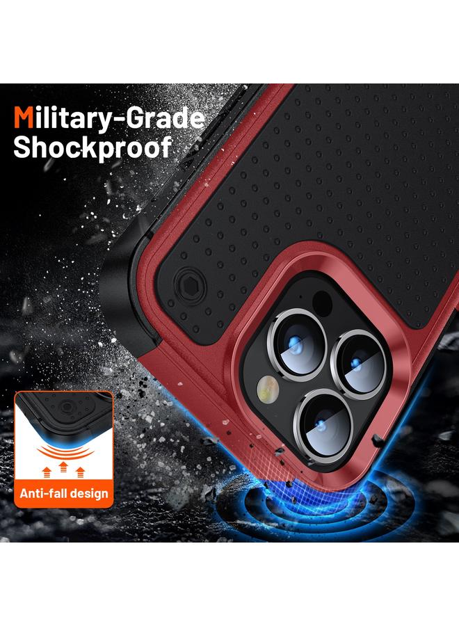 زبون جراب لهاتف iPhone 13 Pro PC + جراب هاتف واقي مقاوم للصدمات من مادة TPU - Image 3