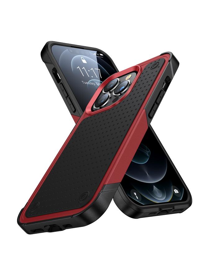 زبون جراب لهاتف iPhone 13 Pro PC + جراب هاتف واقي مقاوم للصدمات من مادة TPU - Image 1