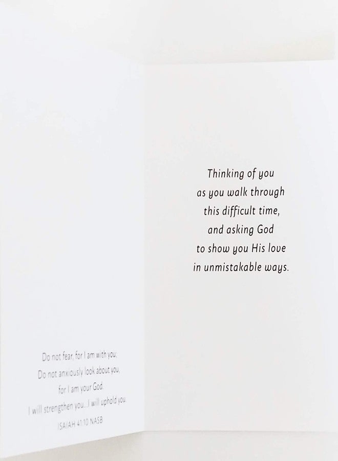 Greeting Card Sometimes Life Is Hard To Figure Out - God Is Always There To Take Us By The Hand - Inspirational Encouragement Religious Christian During Difficult Time - Image 2