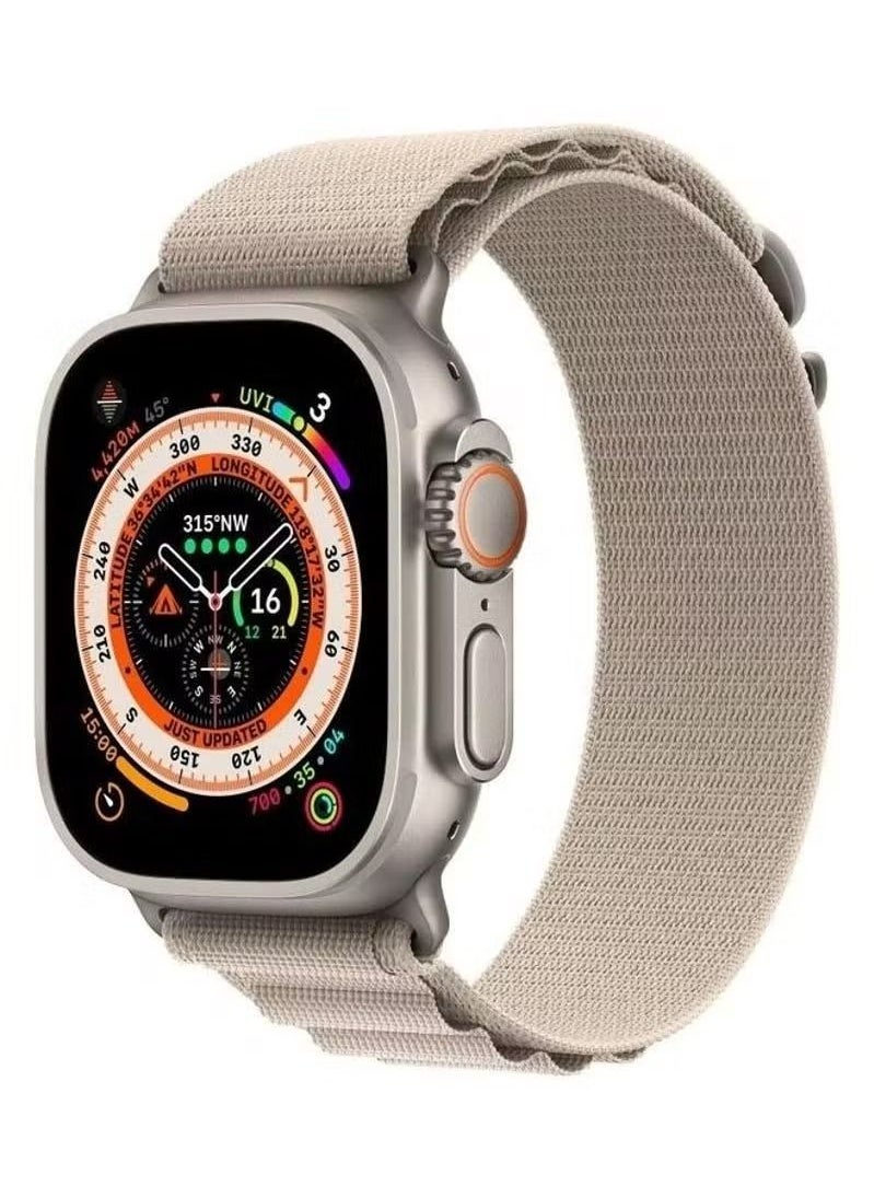 Generic 3Pack for Apple Watch Band 49mm 45mm 44mm 42mm Alpine Loop Band, Trail Band, Ocean Band Compatible with Apple Watch Ultra/8/7/SE/6/5/4/3/2/1 White/Beige/Grey  - Image 2