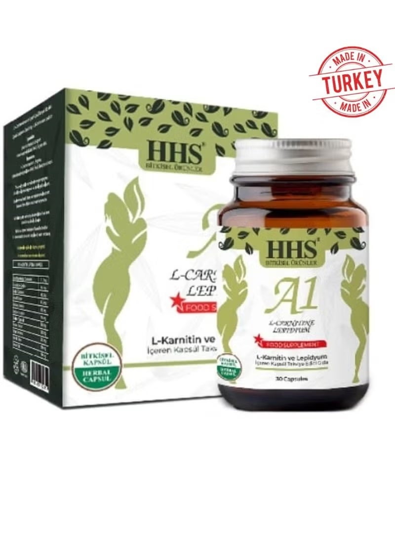 HHS A1 Herbal Dietary Supplement for Weight Loss 30 Caps - Image 1