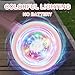 SEREED Colorful Lighting Baby Balance Bike Toys for 1 Year Old Boys Girls 1224 Month Toddler Balance Bike with 4 Silence Wheels First Birthday Gift Pink - Image 4