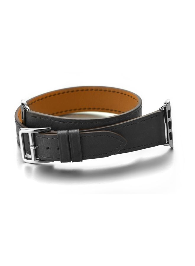 NIBEMINENT Replacement Band For Apple Watch Series 1/2/3/4 40/38 mm Grey - Image 3