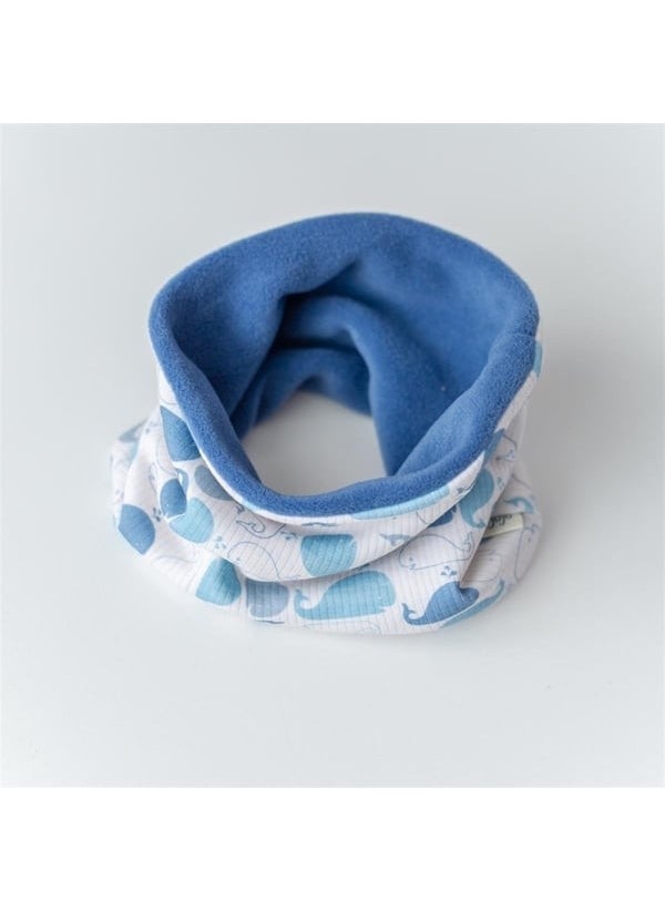 Mama Yoyo - Polar Neck Collar - Whale / Indigo - Compatible Up to 5 Years Old - Image 1
