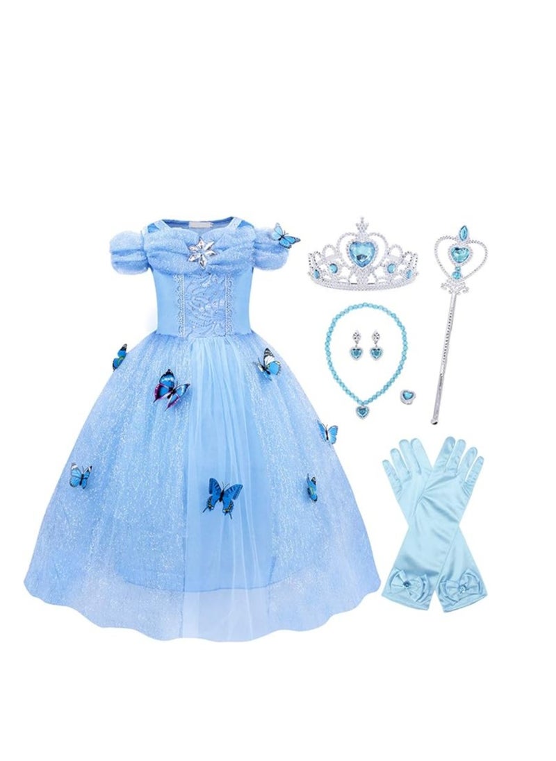 DMG TECH DMG Adorable Princess Cosplay Fancy Party Dress Costume Set With Accessories Kit  - Image 1