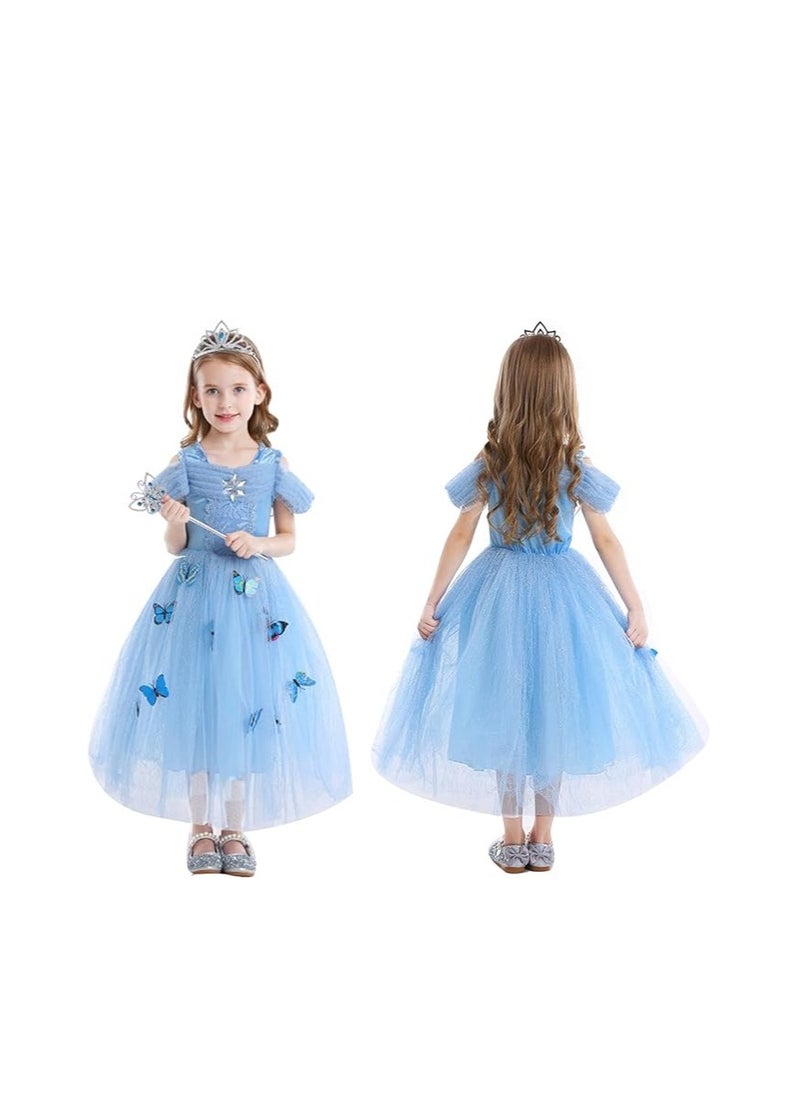 DMG TECH DMG Adorable Princess Cosplay Fancy Party Dress Costume Set With Accessories Kit  - Image 2