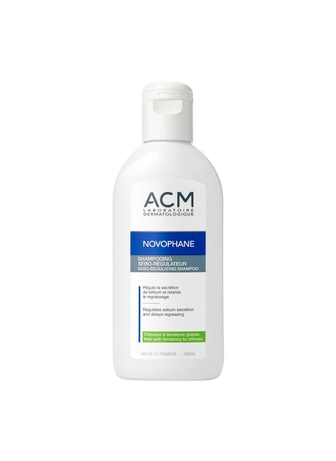 ACM ACM Novophane Sebo Regulating Shampoo 200ml 