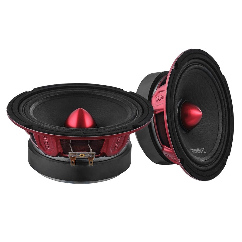 DS18 PRO-X6.4BM 6.5â€ Mid-Range Loudspeaker with Bullet 250 Watts RMS, 500 Watts Max Power, 4-Ohm - 6.5 inch Car Speakers for Pro Audio Builds - Image 5