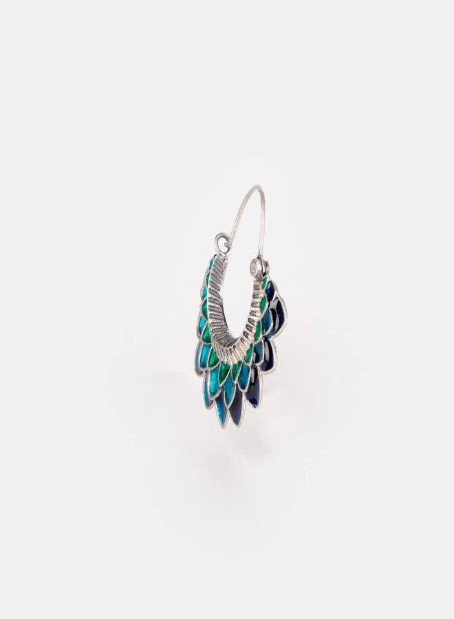 Shaya by CaratLane 925 Silver Oxidised Owning My Perfectionist Tendencies Nose Ring Gifts for Womens & Girls - Image 4