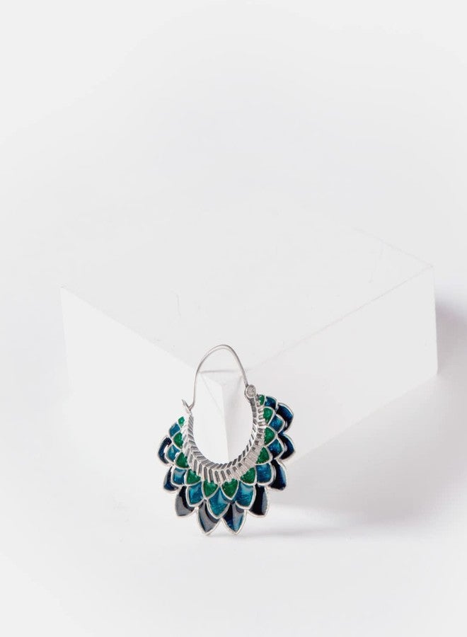 Shaya by CaratLane 925 Silver Oxidised Owning My Perfectionist Tendencies Nose Ring Gifts for Womens & Girls - Image 3