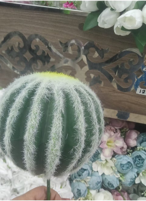 Artificial Cactus Ball Plant Looks Realistic For Office And Home Decoration
