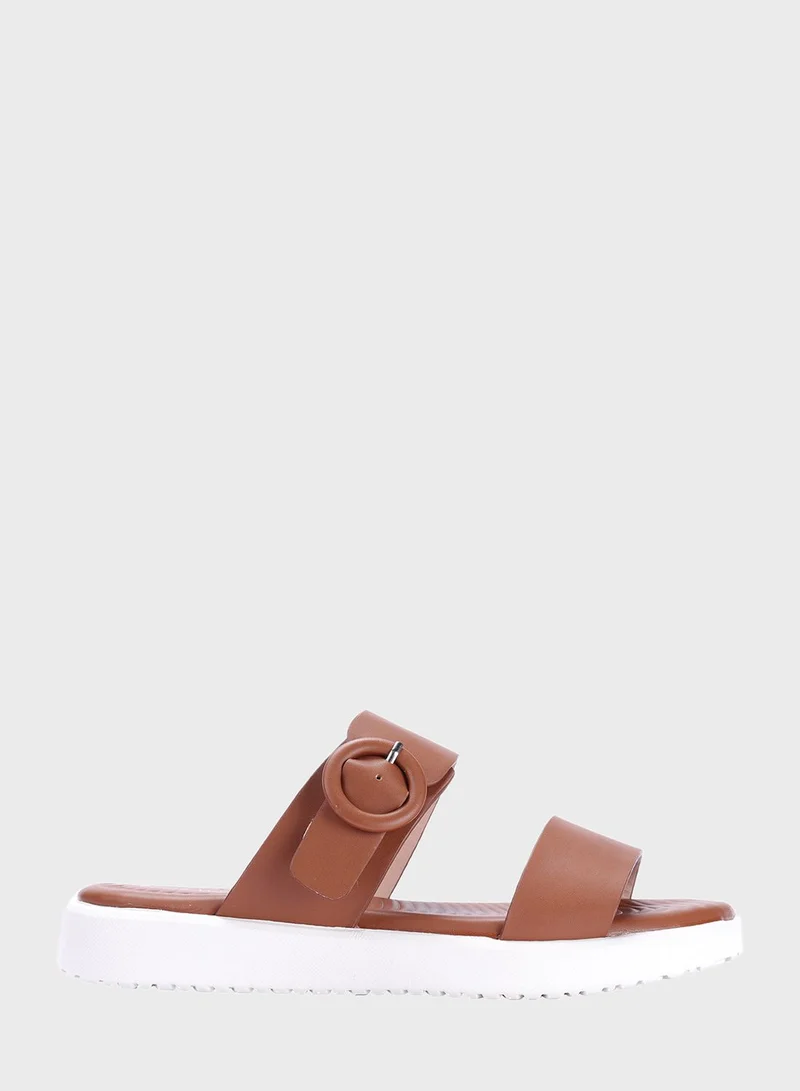 NINE WEST Adeka Wedge Sandals