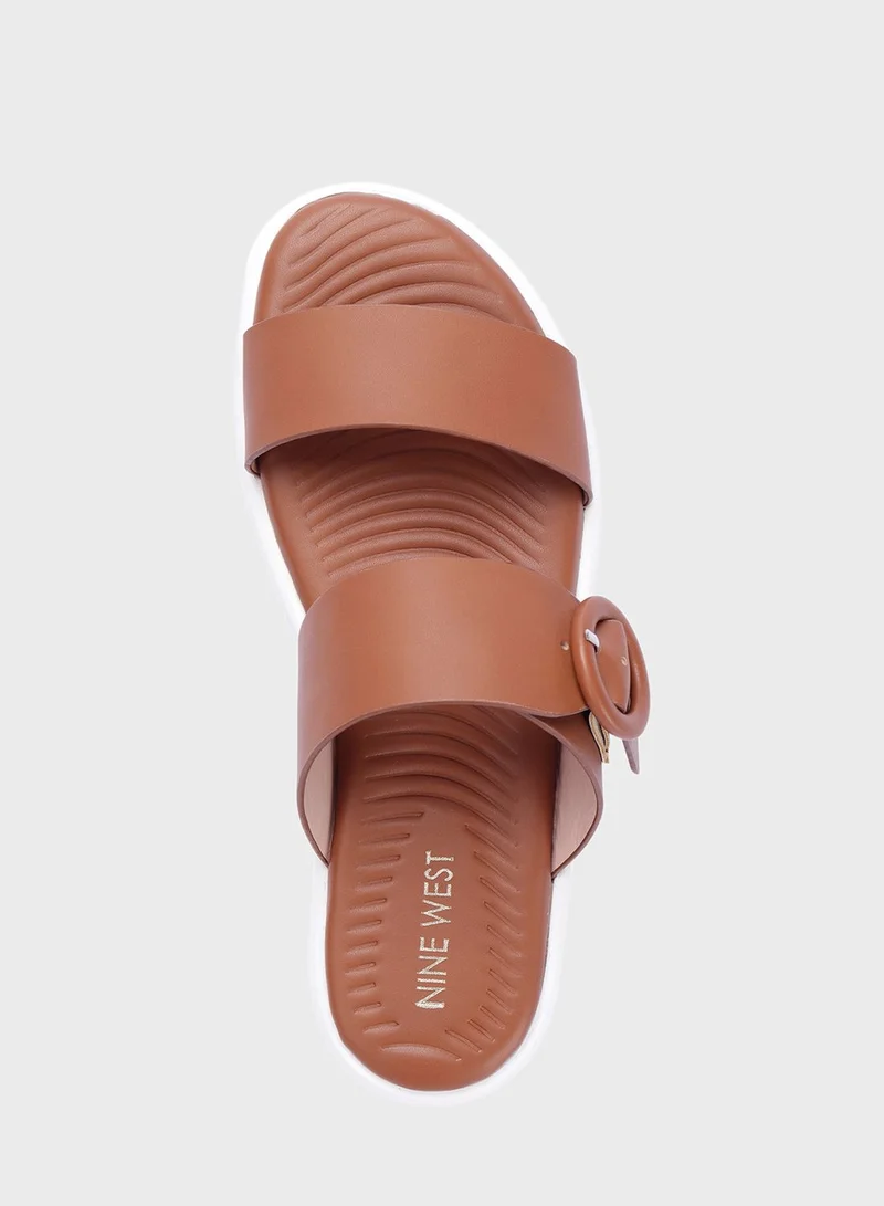 NINE WEST Adeka Wedge Sandals