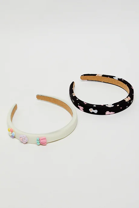R&b 2 Pack Printed Headbands