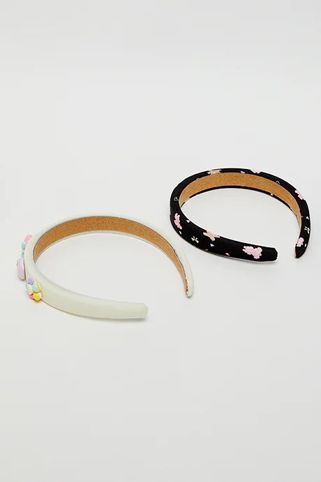 R&b 2 Pack Printed Headbands