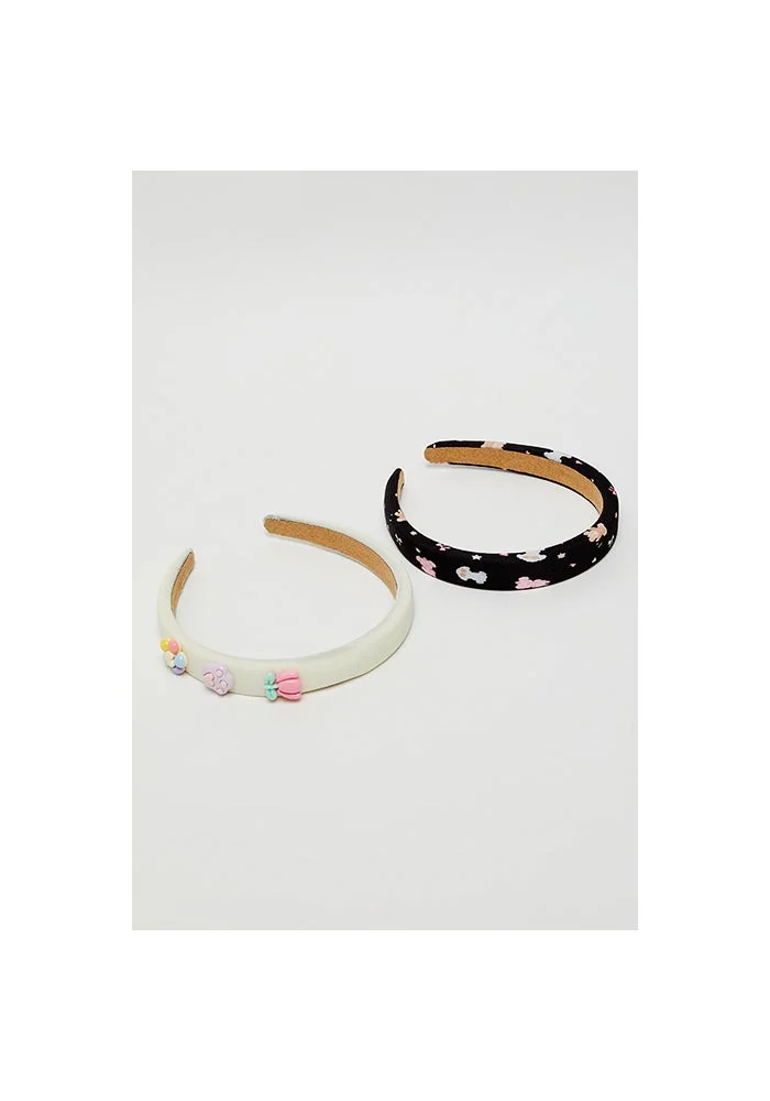 2 Pack Printed Headbands