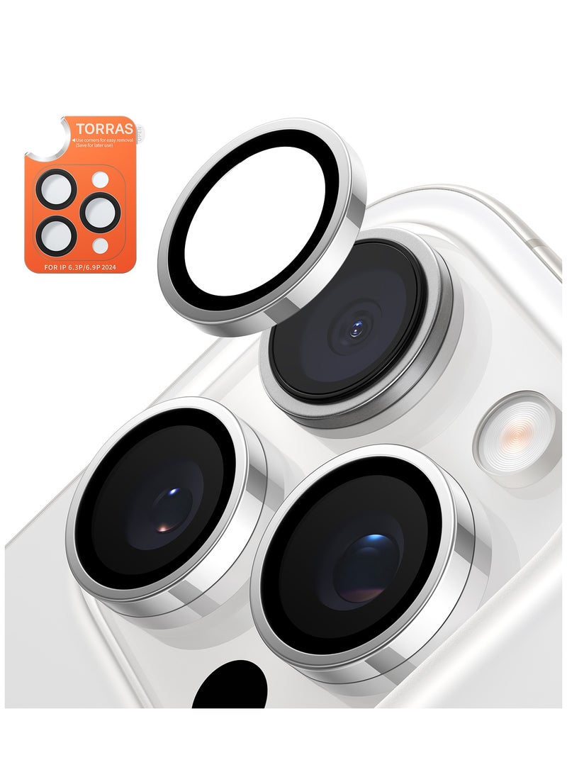 TORRAS - 3-In-1 Bundle: 360° Stand Magnetic Case For iPhone 16 Pro Max, [Full Camera Protection] [Compatible With Magsafe] [16Ft Mil-Grade Drop Protection]. Case For iPhone 16 Pro Max (6.9") Includes A Magnetic Kickstand Case + Full Screen Protector + Camera Lens Guard. Diamond Clear - Image 1