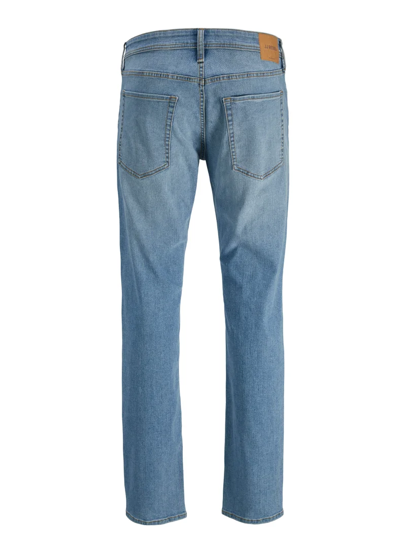 JJ Rebel  Casual Light Wash Tapered Jeans for Men | Best Price UAE